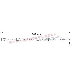 T24_SEGNALATORE DI USURA MM 660(1PZ)