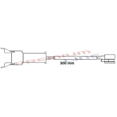 T24_SEGNALATORE DI USURA MM 300(1PZ)