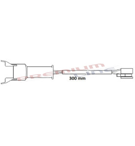 T24_SEGNALATORE DI USURA MM 300(1PZ)