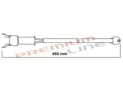 T24_SEGNALATORE DI USURA MM 460(1PZ)