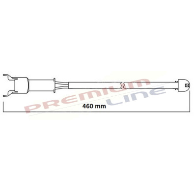 T24_SEGNALATORE DI USURA MM 460(1PZ)