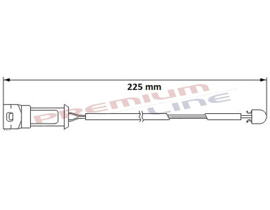 T24_SEGNALATORE DI USURA MM 225(1PZ)