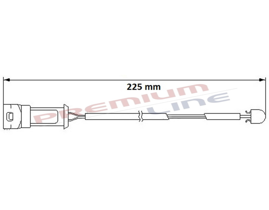 T24_SEGNALATORE DI USURA MM 225(1PZ)
