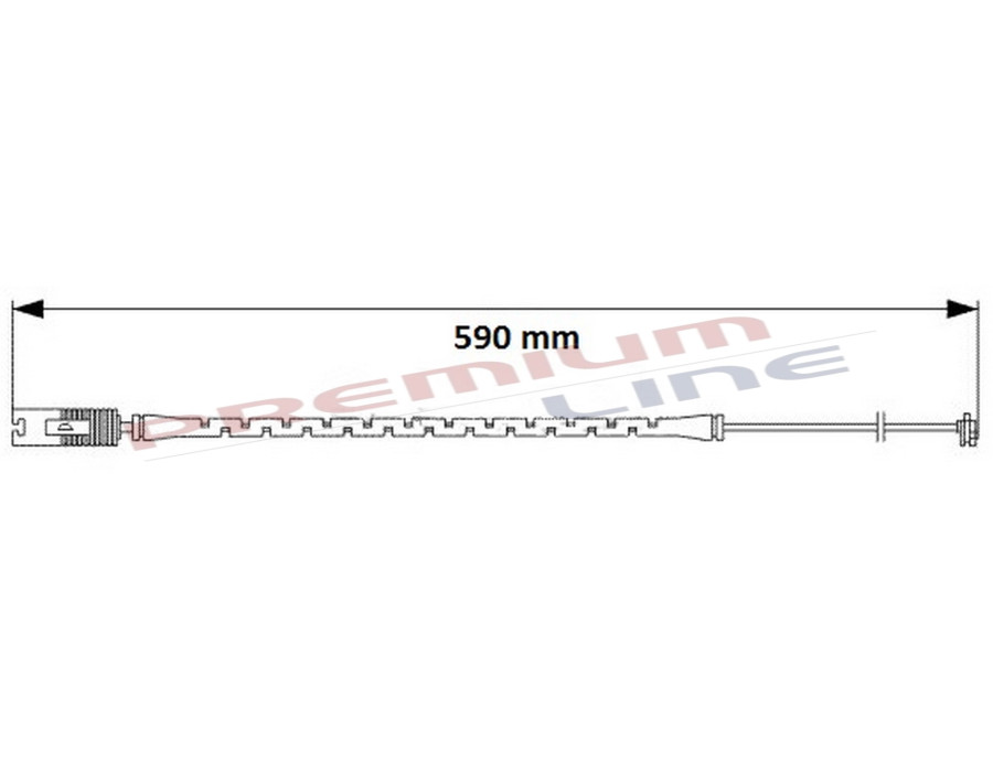 T24_SEGNALATORE DI USURA MM 580(1PZ)
