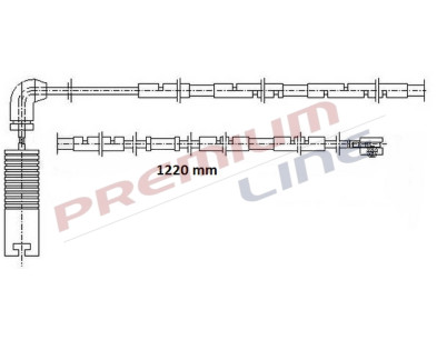 T24_SEGNALATORE DI USURA MM 1220(1PZ)
