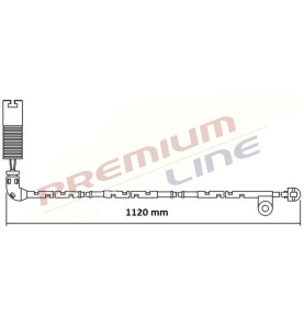 T24_SEGNALATORE DI USURA MM 1120(1PZ)