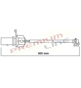 T24_SEGNALATORE DI USURA MM 305(1PZ)