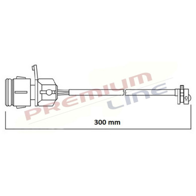 T24_SEGNALATORE DI USURA MM 300(1PZ)