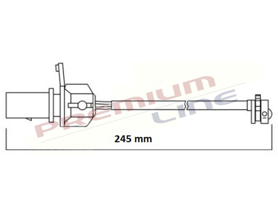 T24_SEGNALATORE DI USURA MM 245(1PZ)