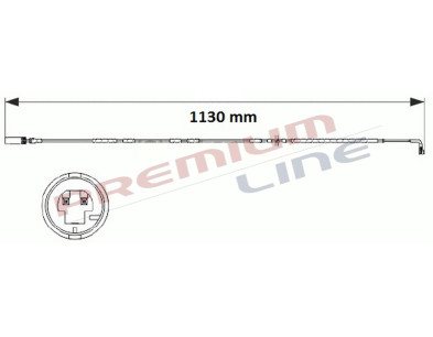 T24_SEGNALATORE DI USURA MM 1120(1PZ)