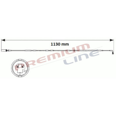 T24_SEGNALATORE DI USURA MM 1120(1PZ)