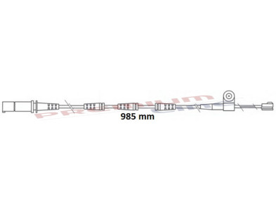 T24_SEGNALATORE DI USURA MM 985(1PZ)