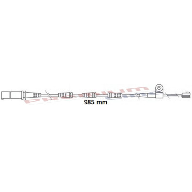 T24_SEGNALATORE DI USURA MM 985(1PZ)