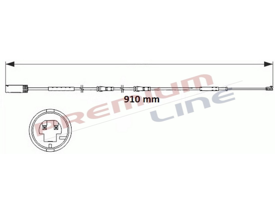 T24_SEGNALATORE DI USURA MM 910(1PZ)