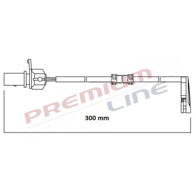 T24_SEGNALATORE DI USURA MM 300(1PZ)
