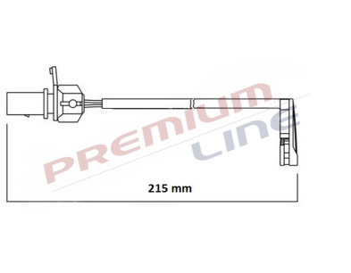 T24_SEGNALATORE DI USURA MM 215(1PZ)