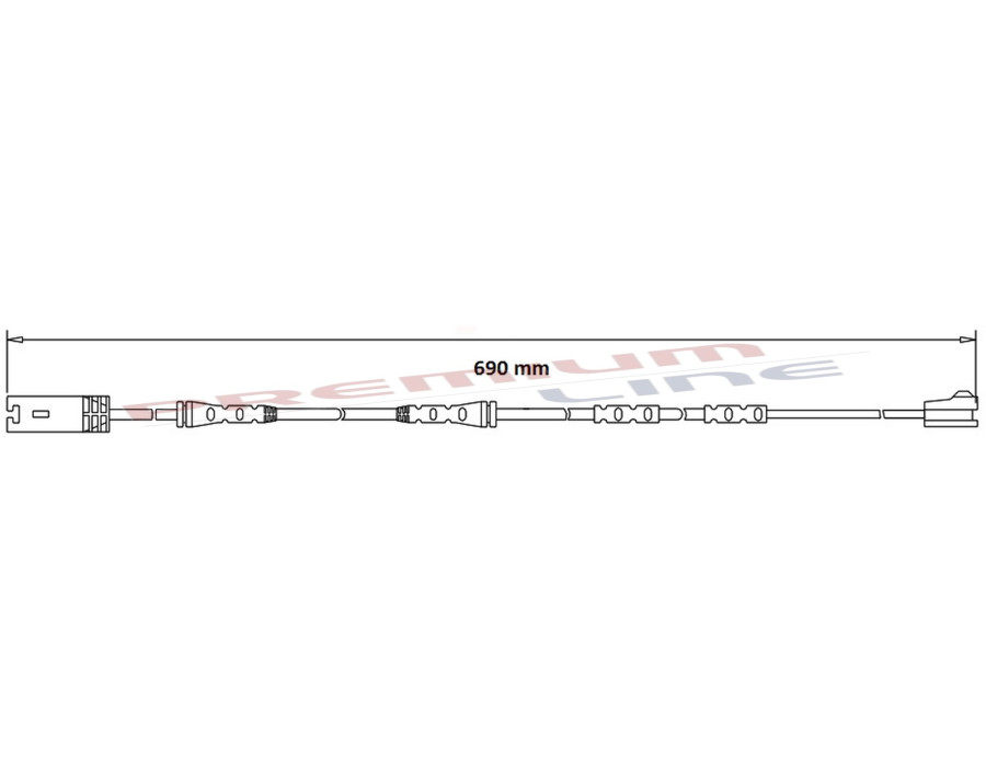 T24_SEGNALATORE DI USURA MM 690(1PZ)