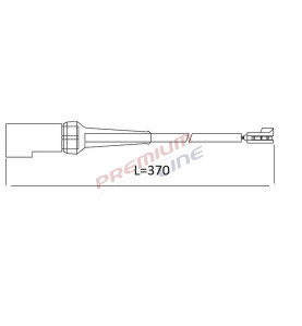T24_SEGNALATORE DI USURA MM 370(1PZ)