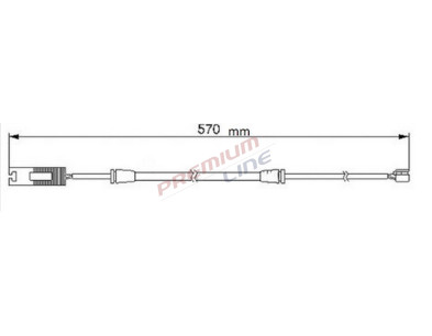 T24_SEGNALATORE DI USURA MM 570(1PZ)
