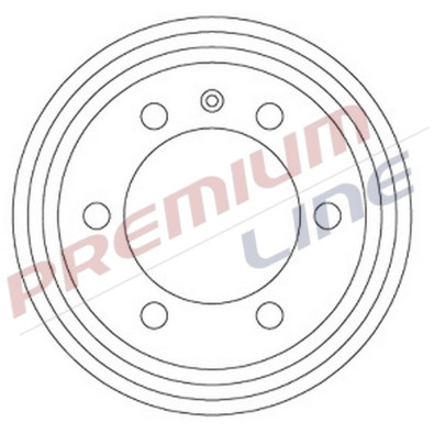 T24_TAMBURO FRENO POST DIAM 254