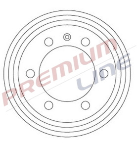 T24_TAMBURO FRENO POST  DIAM 254