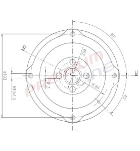 T24_TAMBURO FRENO POST  DIAM 170