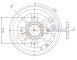 T24_TAMBURO FRENO POST  DIAM 180