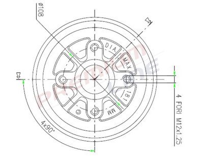 T24_TAMBURO FRENO POST DIAM 180