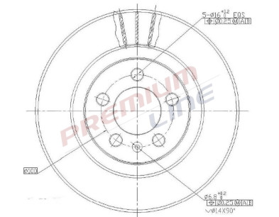 T24_COPPIA DISCHI FRENO DIAM 280 VENTILATO