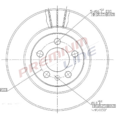 T24_COPPIA DISCHI FRENO DIAM 280 VENTILATO