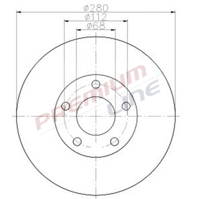 T24_COPPIA DISCHI FRENO DIAM 280 VENTILATO