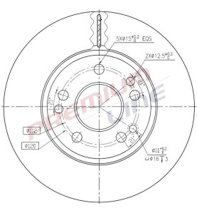 T24_COPPIA DISCHI FRENO DIAM 284 VENTILATO