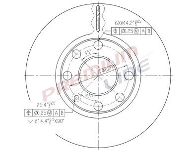 T24_COPPIA DISCHI FRENO DIAM 236 VENTILATO