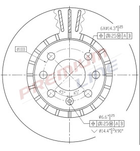 T24_COPPIA DISCHI FRENO DIAM 256 VENTILATO