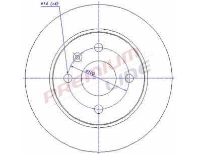 T24_COPPIA DISCHI FRENO DIAM 240 PIENO