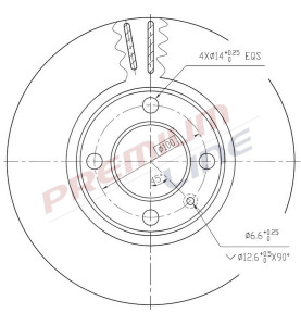 T24_COPPIA DISCHI FRENO DIAM 256 VENTILATO