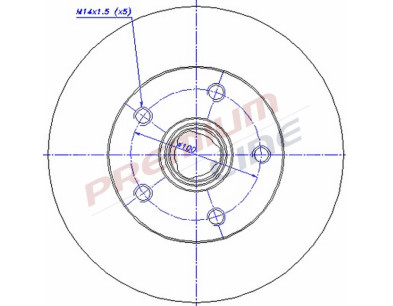T24_COPPIA DISCHI FRENO DIAM 226 PIENO