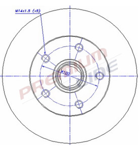 T24_COPPIA DISCHI FRENO DIAM 226 PIENO