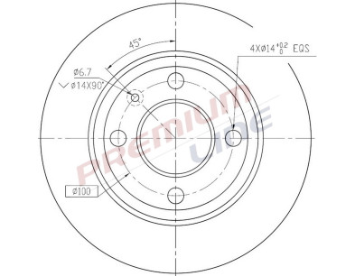 T24_COPPIA DISCHI FRENO DIAM 236 PIENO