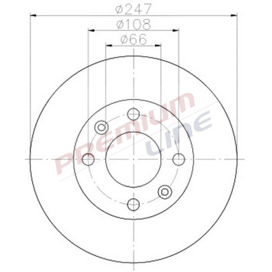T24_COPPIA DISCHI FRENO DIAM 247 VENTILATO