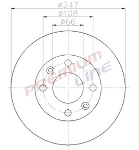 T24_COPPIA DISCHI FRENO DIAM  247 VENTILATO