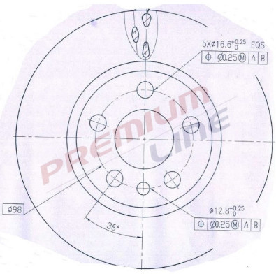 T24_COPPIA DISCHI FRENO DIAM 257 VENTILATO