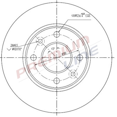 T24_COPPIA DISCHI FRENO DIAM 238 PIENO