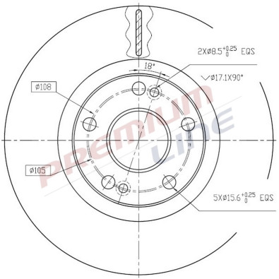T24_COPPIA DISCHI FRENO DIAM 280 VENTILATO