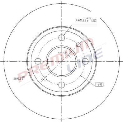 T24_COPPIA DISCHI FRENO DIAM 240 PIENO