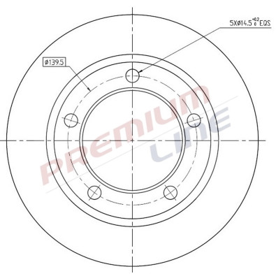 T24_COPPIA DISCHI FRENO DIAM 271/5 PIENO