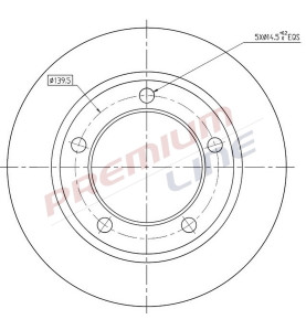 T24_COPPIA DISCHI FRENO DIAM 271/5 PIENO