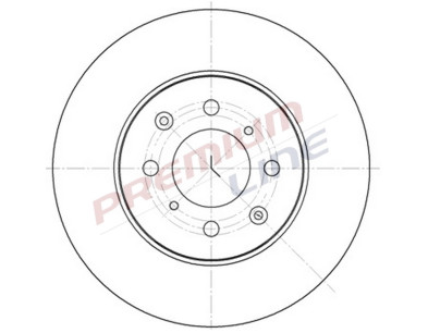 T24_COPPIA DISCHI FRENO DIAM 261/5 PIENO