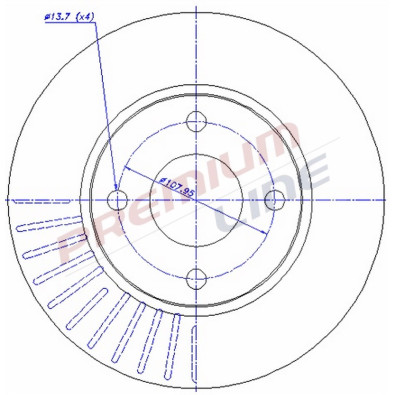T24_COPPIA DISCHI FRENO DIAM 258 VENTILATO