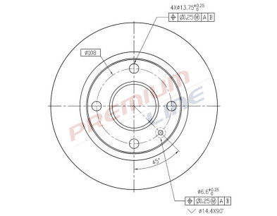T24_COPPIA DISCHI FRENO DIAM 239 PIENO